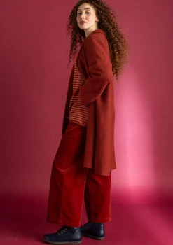 Cordhose aus Bio-Baumwolle/Elasthan