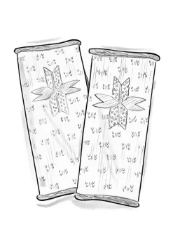 Handstulpen „Vega“ aus Recycling-Wolle/Lammwolle