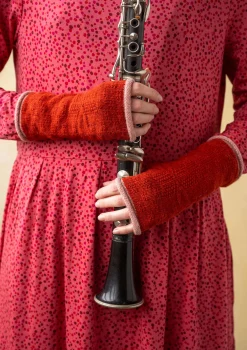 Handstulpen „Vega“ aus Recycling-Wolle/Lammwolle