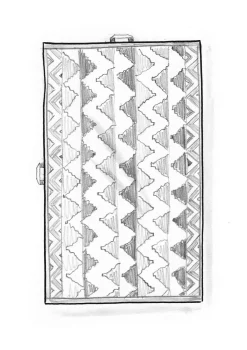 Handtuch „Peaks“ aus Bio-Baumwolle