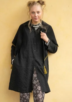 Hemdblusenkleid „Värmland“ aus Bio-Baumwollgewebe