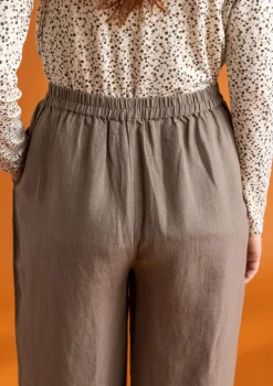 Hose „Asta“ aus Leinengewebe