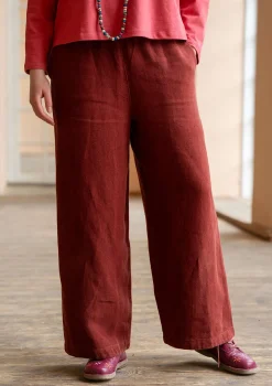Hose aus Leinengewebe