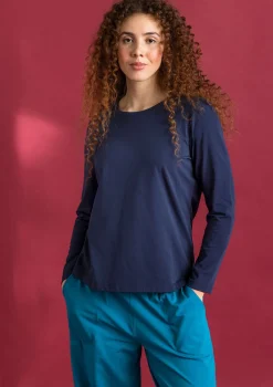 Jerseyshirt „Ylva“ aus Bio-Baumwolle/Elasthan
