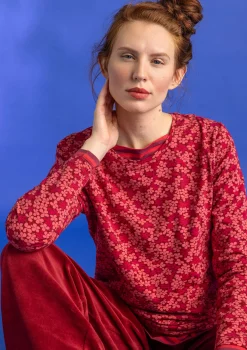 Jerseyshirt „Ylva“ aus Bio-Baumwolle/Elasthan