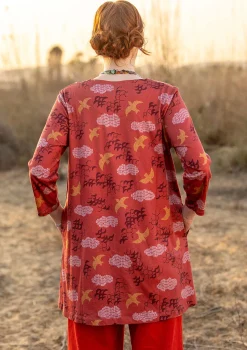 Jerseytunika „Flyttfågel“ aus Bio-Baumwolle