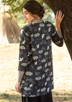 Jerseytunika „Flyttfågel“ aus Bio-Baumwolle