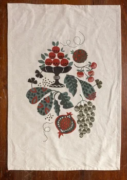 Küchentuch „Fruits“ aus Bio-Baumwolle