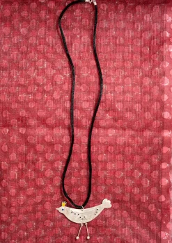 Kettenanhänger „Bird“ aus Silber