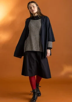 Kimono aus Bio-Baumwolldobby