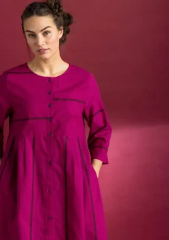 Kleid „Ava” aus Bio-Baumwollgewebe