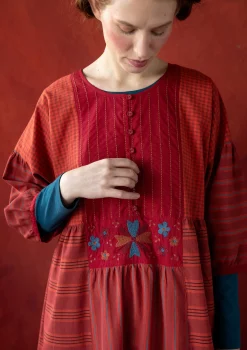 Kleid „Sofia“ aus Bio-Baumwollgewebe