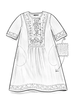 Kleid „Wanja“ aus Bio-Baumwollgewebe