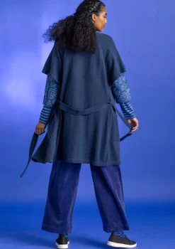 Langstrickjacke aus Alpakagemisch