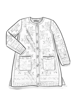 Langstrickjacke „Capella“ aus Lammwolle