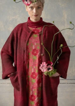 Langstrickjacke „Eckerö“ aus Space-Dye-Wolle