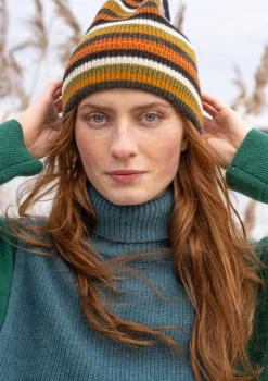 Mütze aus Recycling-Wolle/Lammwolle