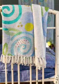 Plaid „Cumulus“ aus Bio-Baumwolle