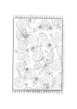 Plaid „Cumulus“ aus Bio-Baumwolle