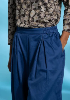 Pluderhose aus Bio-Baumwollgewebe