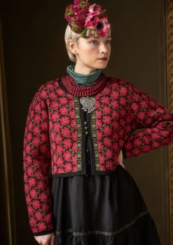 Strickjacke „Anemone“ aus Bio-Wolle