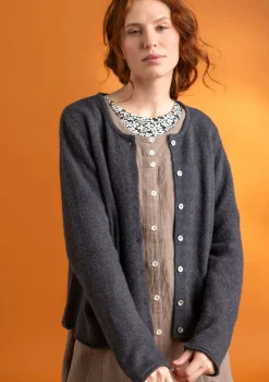 Strickjacke aus Alpakagemisch