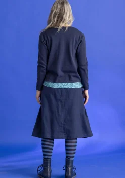 Strickjacke aus Bio-/Recycling-Baumwolle