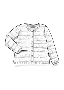 Strickjacke aus Wolle