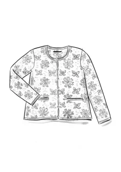 Strickjacke „Freja“ aus Bio-/Recycling-Baumwolle