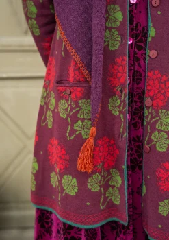 Strickjacke „Mårbacka“ aus Bio-/Recycling-Baumwolle