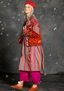 Strickjacke „Viktoria“ aus Baumwolle/Lammwolle