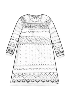 Strickkleid „Kajsa“ aus Bio-/Recycling-Baumwolle