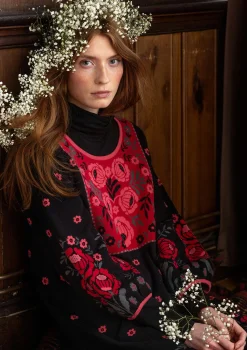 Strickkleid „Stine“ aus Bio-/Recycling-Baumwolle