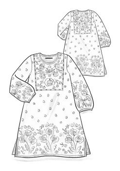 Strickkleid „Stine“ aus Bio-/Recycling-Baumwolle