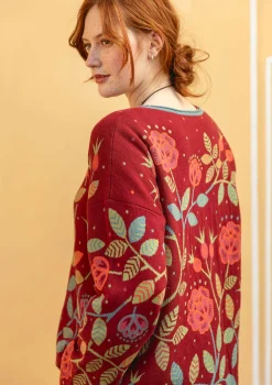 Strickpullover „Nyponros“ aus Bio-/Recycling-Baumwolle