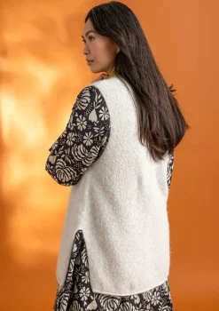 Strickweste aus Alpakagemisch