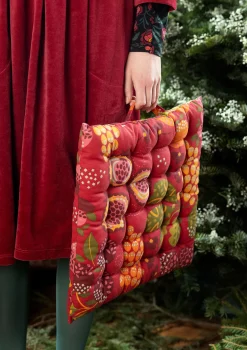 Stuhlkissen „Fruits“ aus Bio-Baumwolle