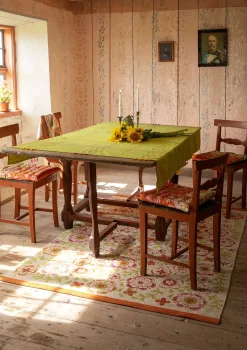 Teppich „Desert Bloom“ aus Bio-Baumwolle