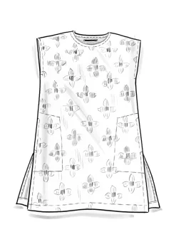 Tunika „Harda“ aus Baumwollgewebe