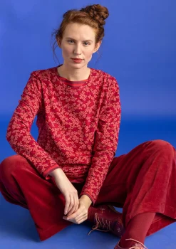 Velourshose aus Bio-Baumwolle/Recycling-Polyester