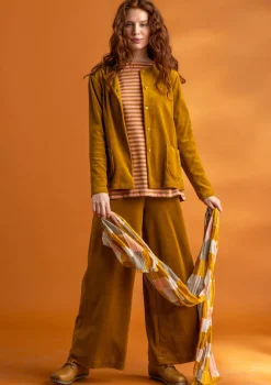 Veloursjacke aus Bio-Baumwolle/Recycling-Polyester