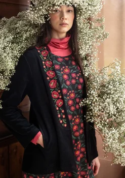 Veloursjacke „Nora“ aus Bio-Baumwolle/Recycling-Polyester