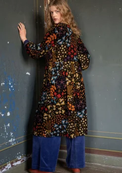 Velourskleid „Katla“ aus Bio-Baumwolle/Recycling-Polyester