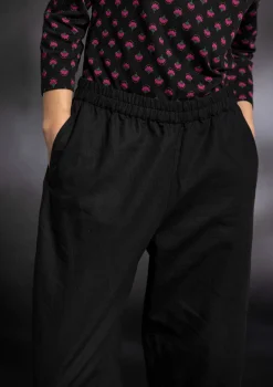 Webhose aus Bio-Baumwolle/Leinen