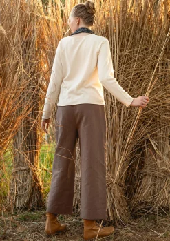 Webhose aus Leinen/Bio-Baumwolle