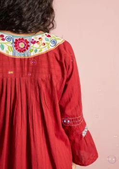 Webkleid „Kristina“ aus Bio-Baumwolle