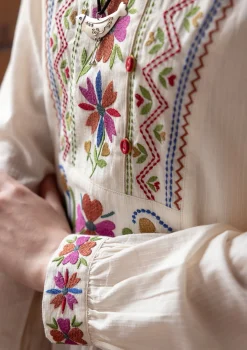 Webtunika „Wanja“ aus Bio-Baumwolle