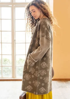 Wendemantel „Aria“ aus gefilztem Wollstrick