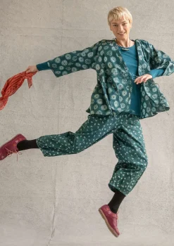 Wickelbluse „Clay“ aus Bio-Baumwolle